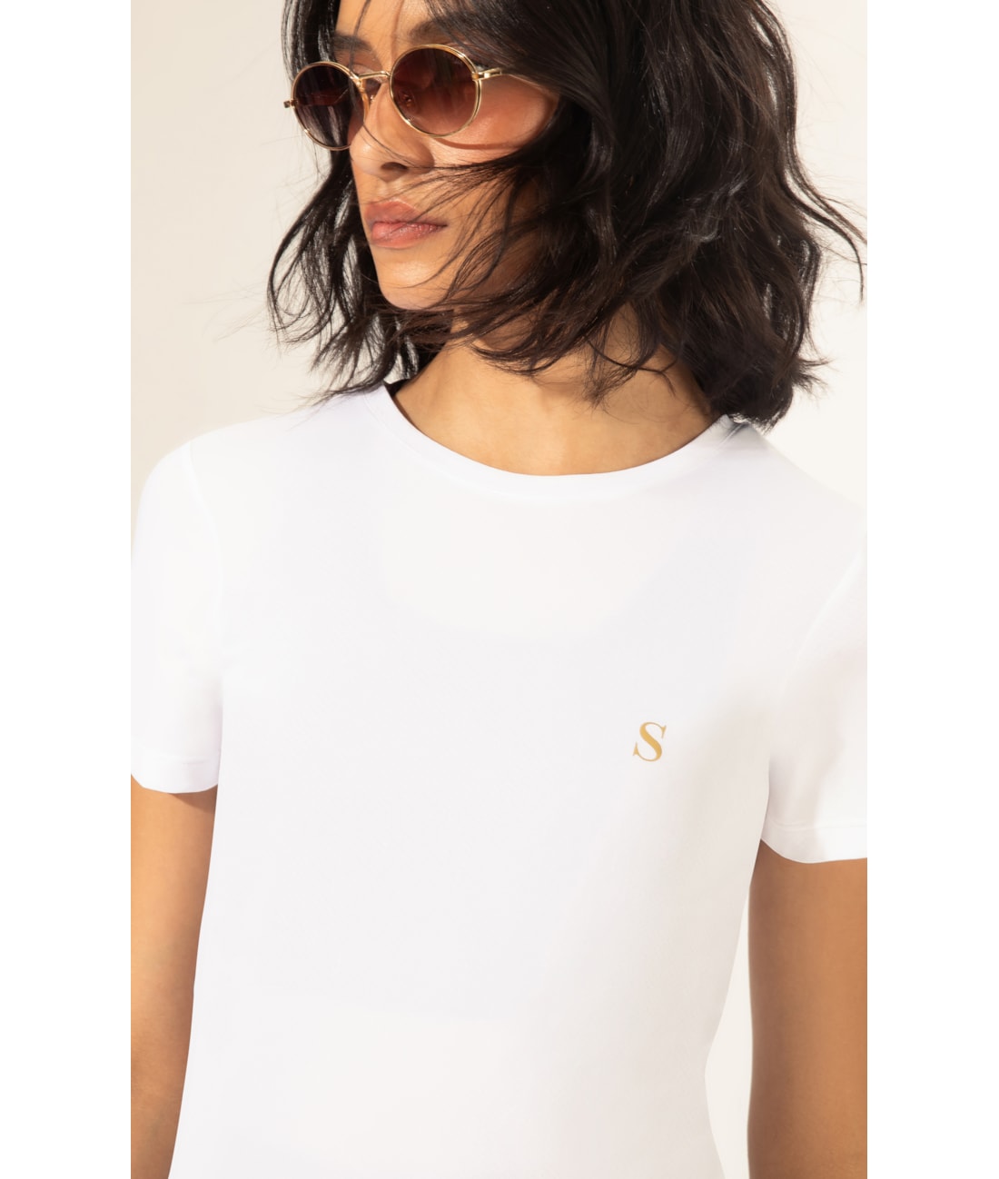 T-Shirt Wellness Basics Branco
