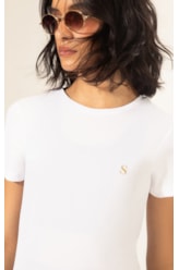 T-Shirt Wellness Basics Branco