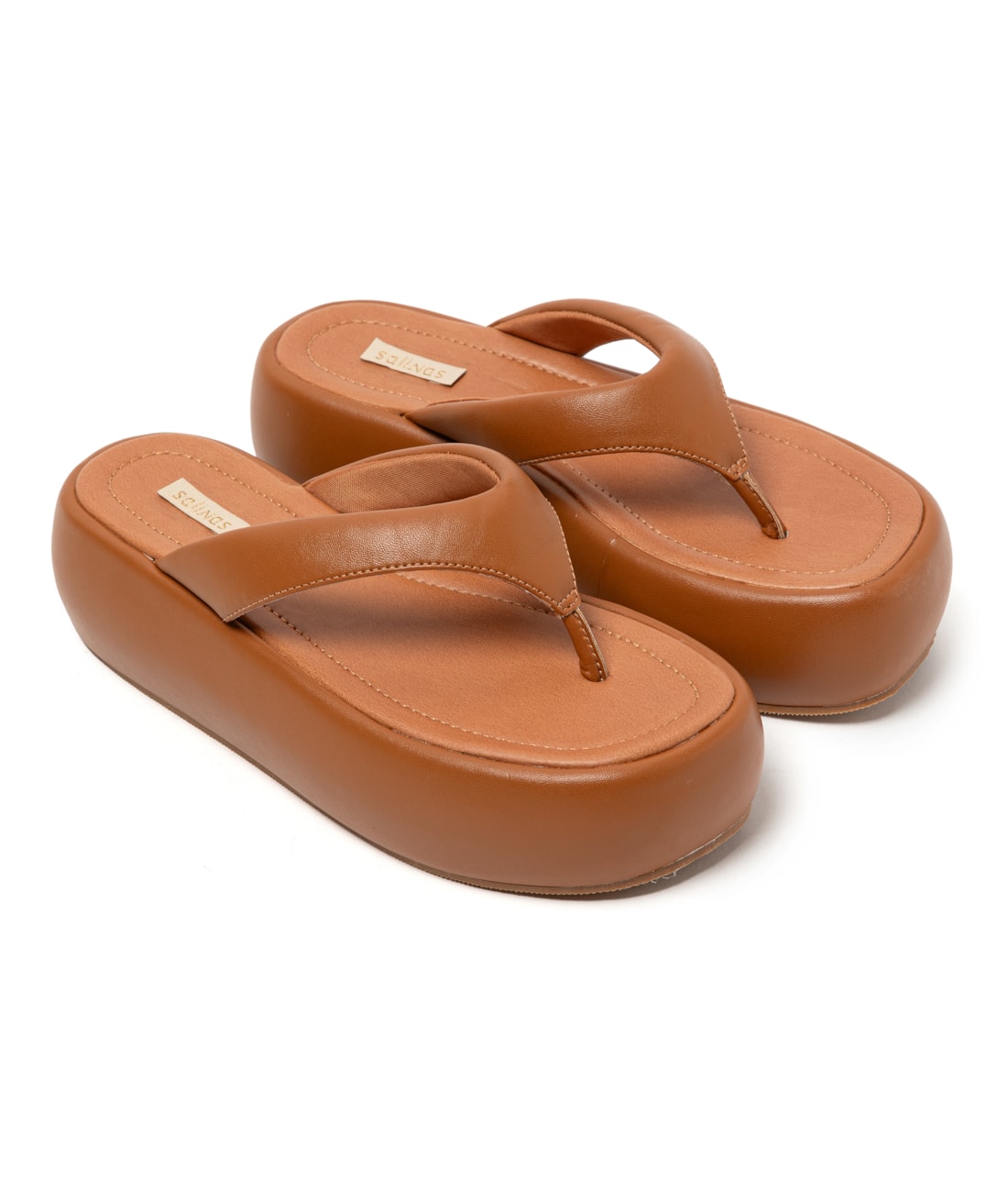 Tamanco Soft Puff Salinas  Caramelo