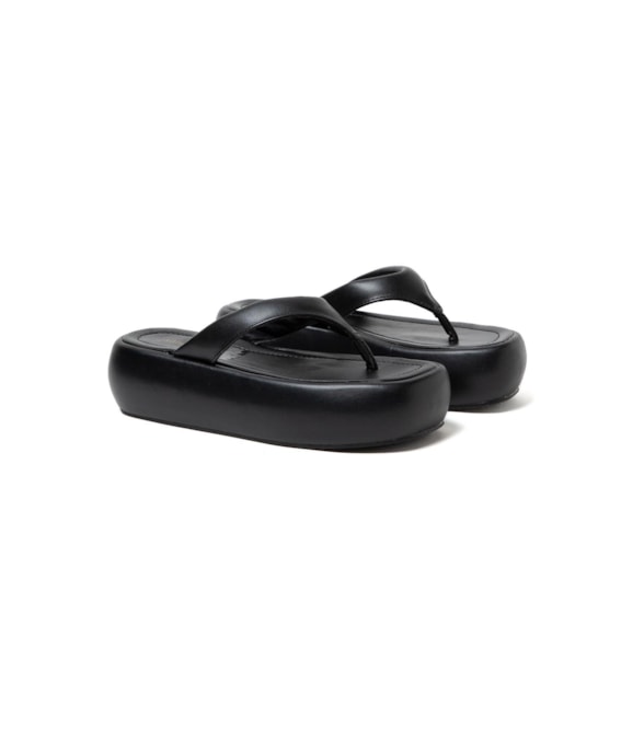 Tamanco Soft Puff Salinas Preto
