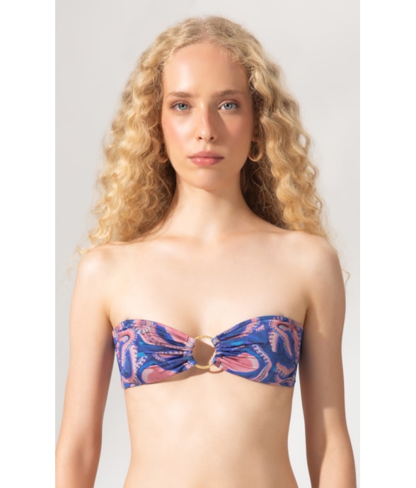 Top Bustiê Argola Sous-Marine Royal