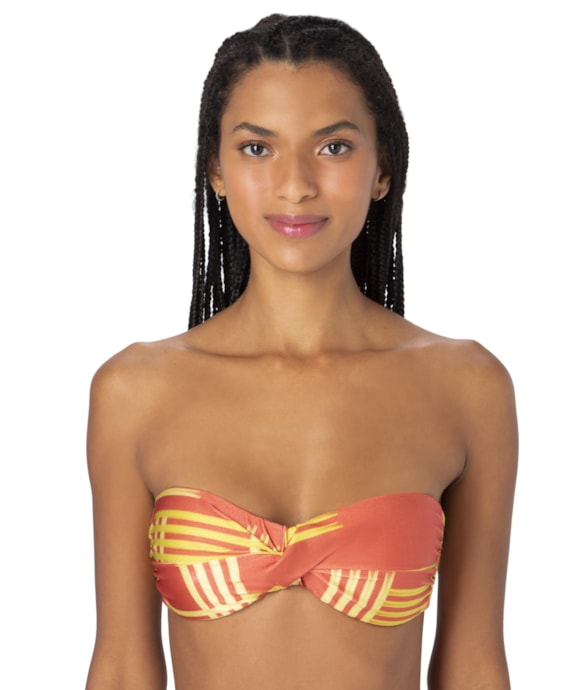 Top Bustiê Chloe Caramelo