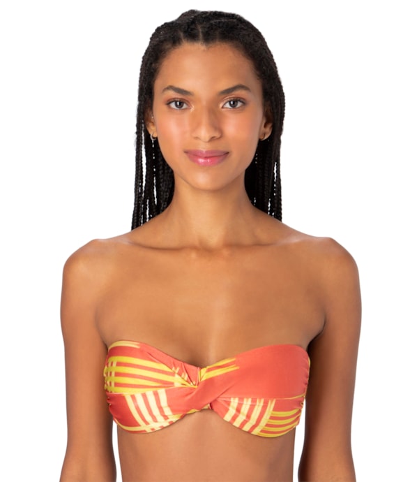 Top Bustiê Chloe Caramelo