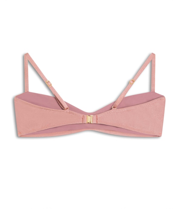 Top Bustiê Crystals By Swarovski Celebrate Rosa Dusty