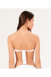 Top Bustiê Detalhe Dots Branco