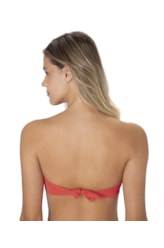 Top Bustiê Dots Coral