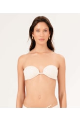 Top Bustiê Draping Off White