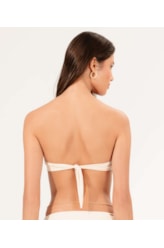 Top Bustiê Draping Off White
