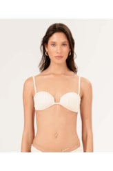 Top Bustiê Draping Off White