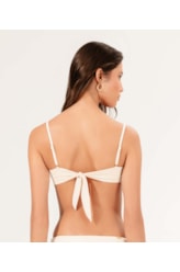 Top Bustiê Draping Off White