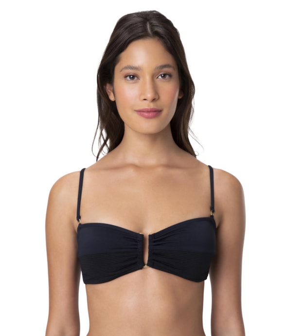 Top Bustiê Nassau Preto