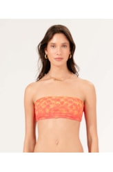 Top Bustiê Reto Essence Laranja