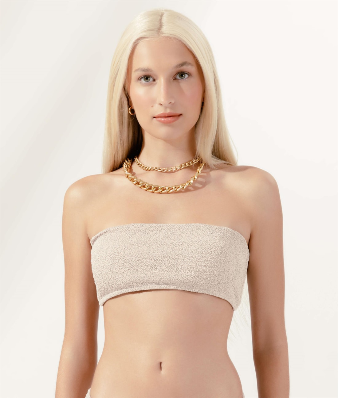 Top Bustiê Reto Waves Blush