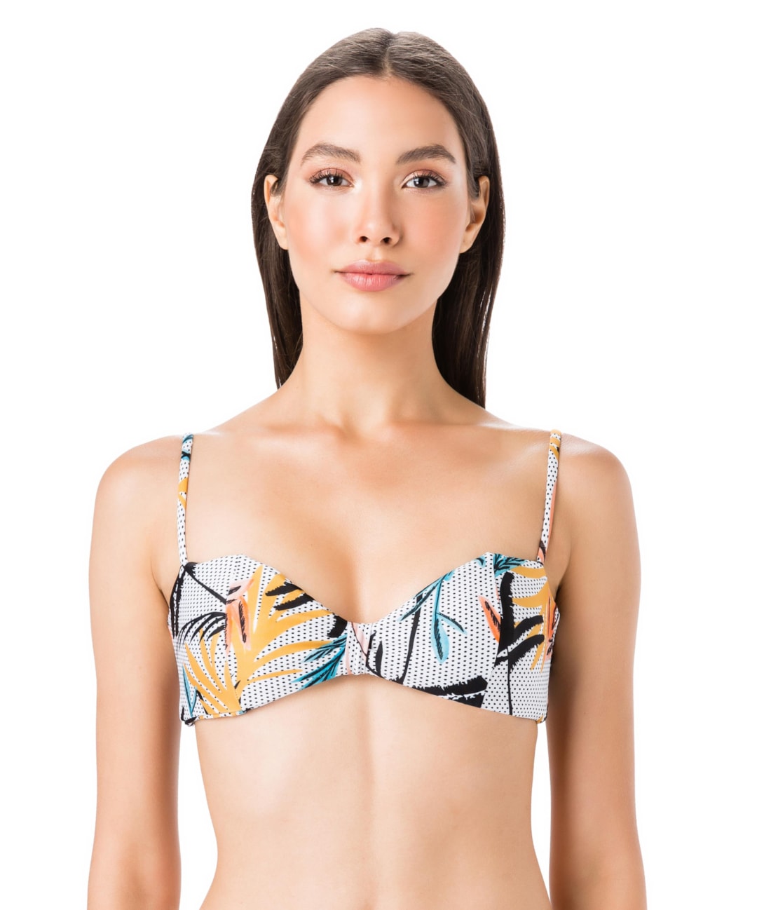 Top Bustiê Retrô Gloss Off White