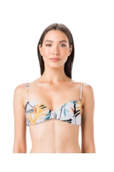 Top Bustiê Retrô Gloss Off White