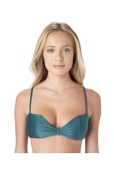 Top Bustiê Retrô Intimates Verde Escuro