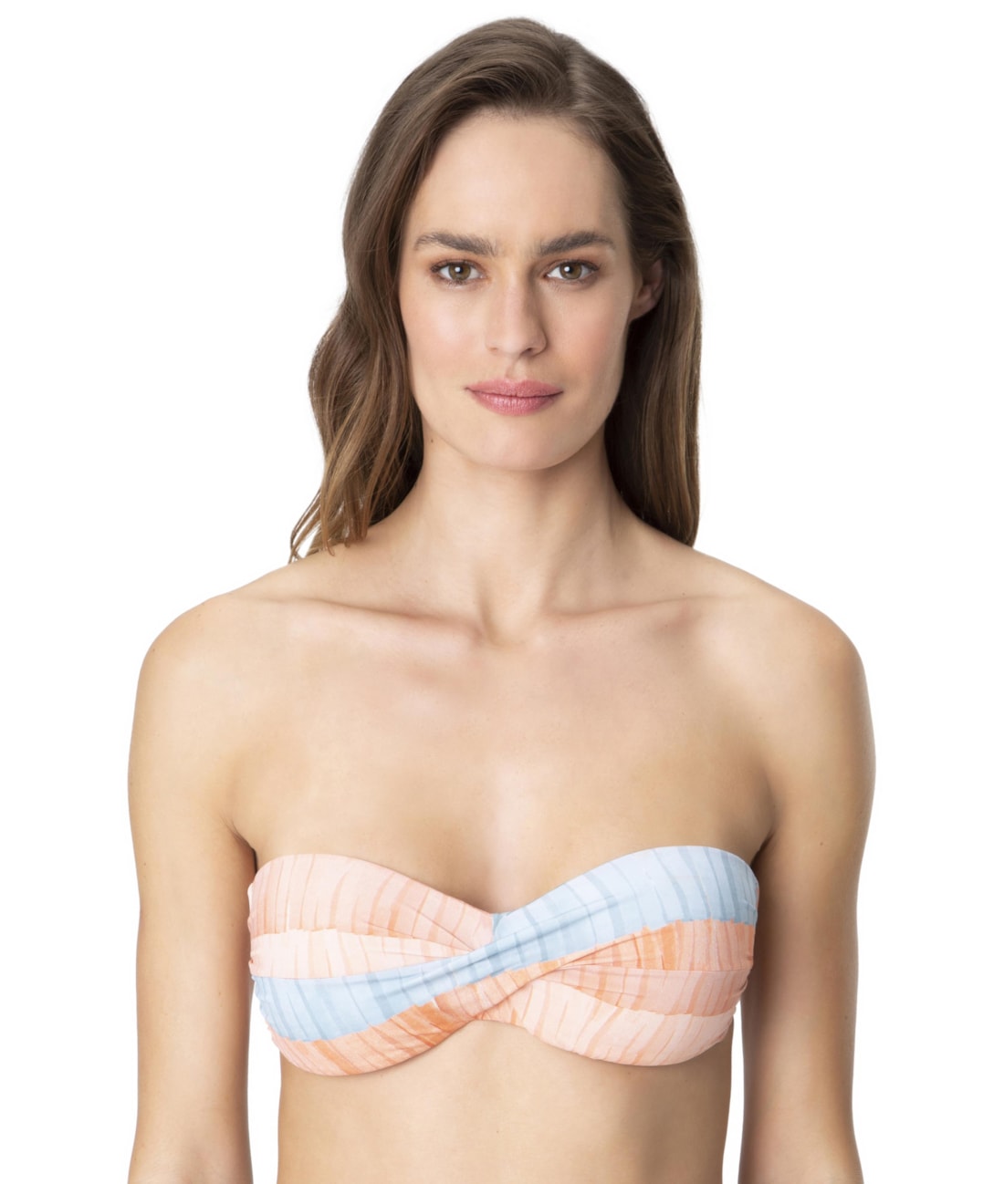 Top Bustiê Silk Coral