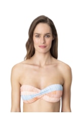 Top Bustiê Silk Coral