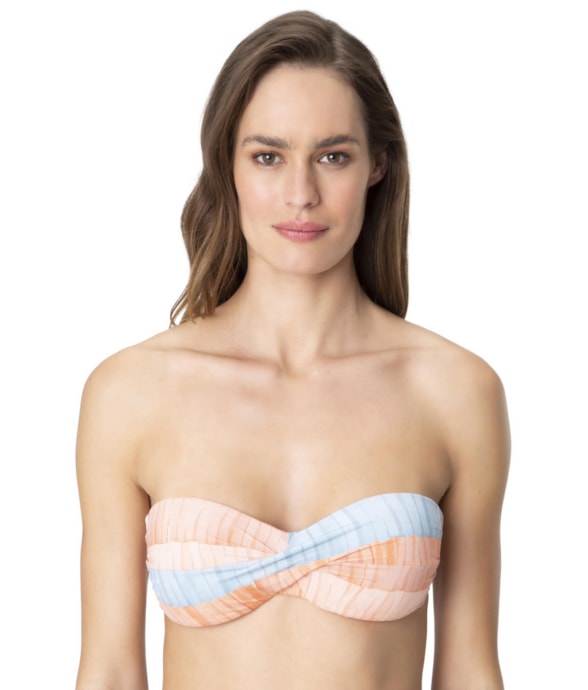 Top Bustiê Silk Coral