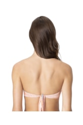 Top Bustiê Silk Coral