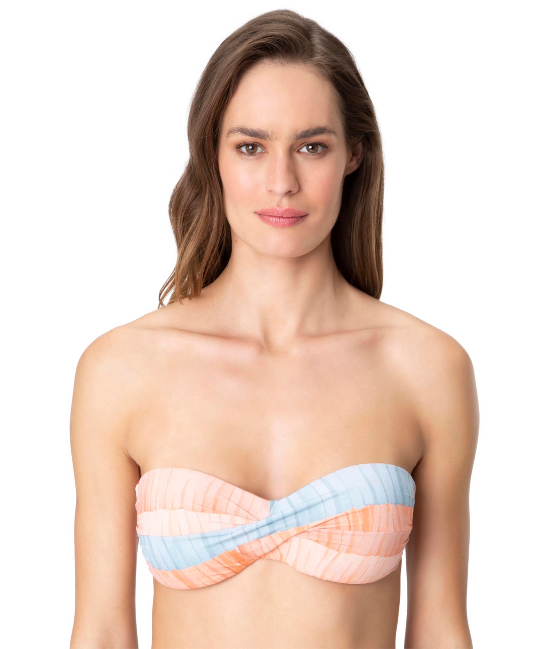 Top Bustiê Silk Coral