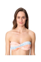 Top Bustiê Silk Coral