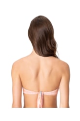 Top Bustiê Silk Coral