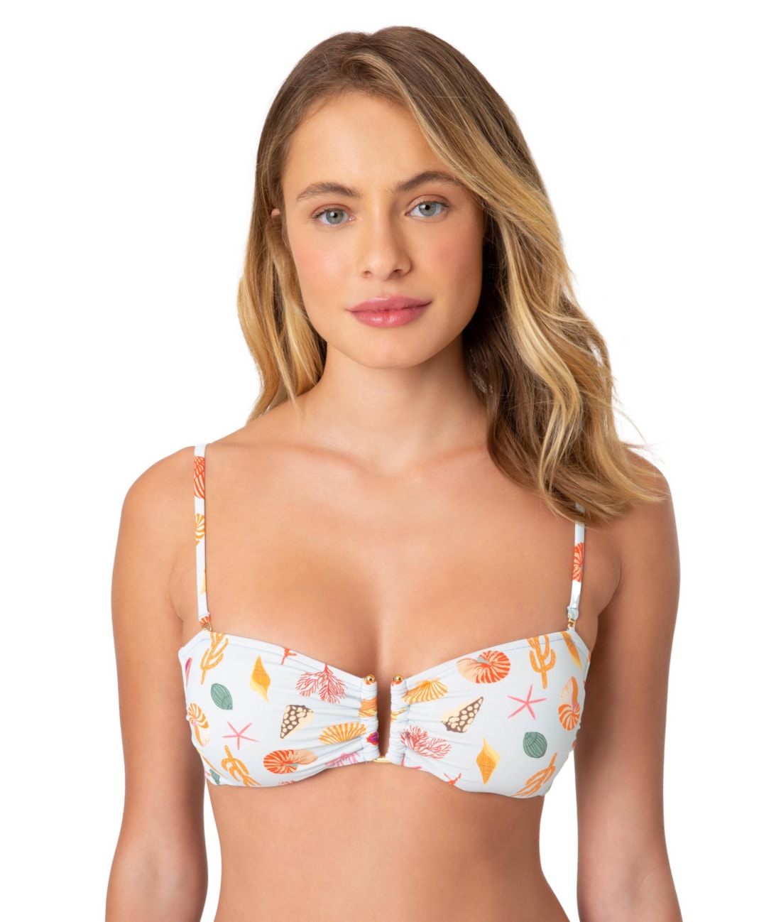 Top Bustiê Tetis Azul Claro