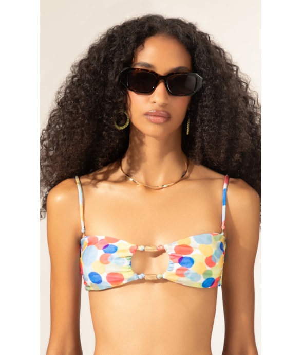 Top Bustiê Underwater Branco