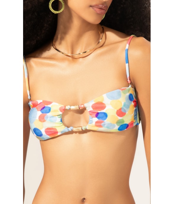 Top Bustiê Underwater Branco