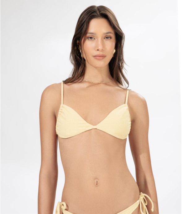 Top Canal Bobby Amarelo Manteiga