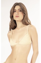 Top Canal Crepe Shine Amarelo Manteiga