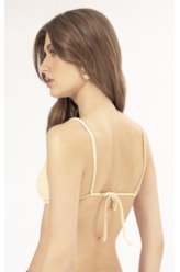 Top Canal Crepe Shine Amarelo Manteiga