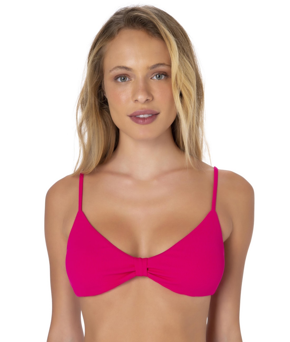 Top Com Anel Canelado Pink