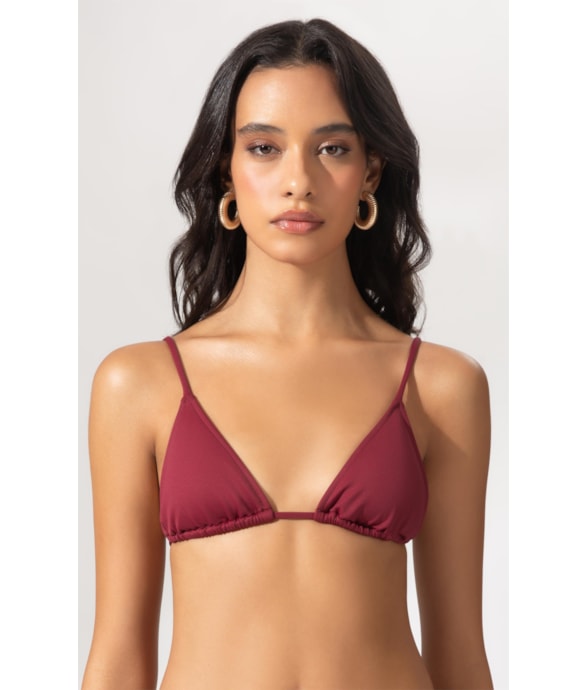 Top Cortininha Allure Bordeaux