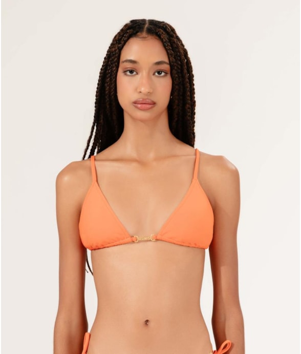 Top Cortininha Amalfi Laranja