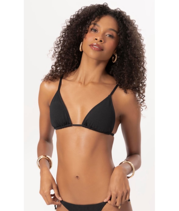 Top Cortininha Bobby Preto