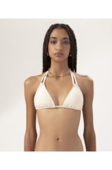 Top Cortininha Canal Pop Off White
