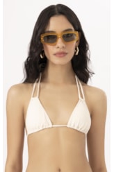 Top Cortininha Canal Pop Off White