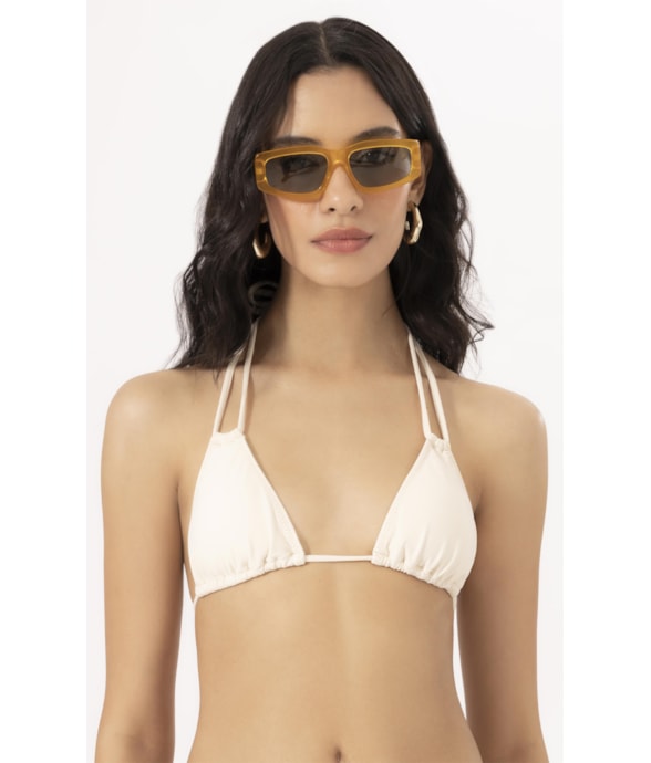 Top Cortininha Canal Pop Off White