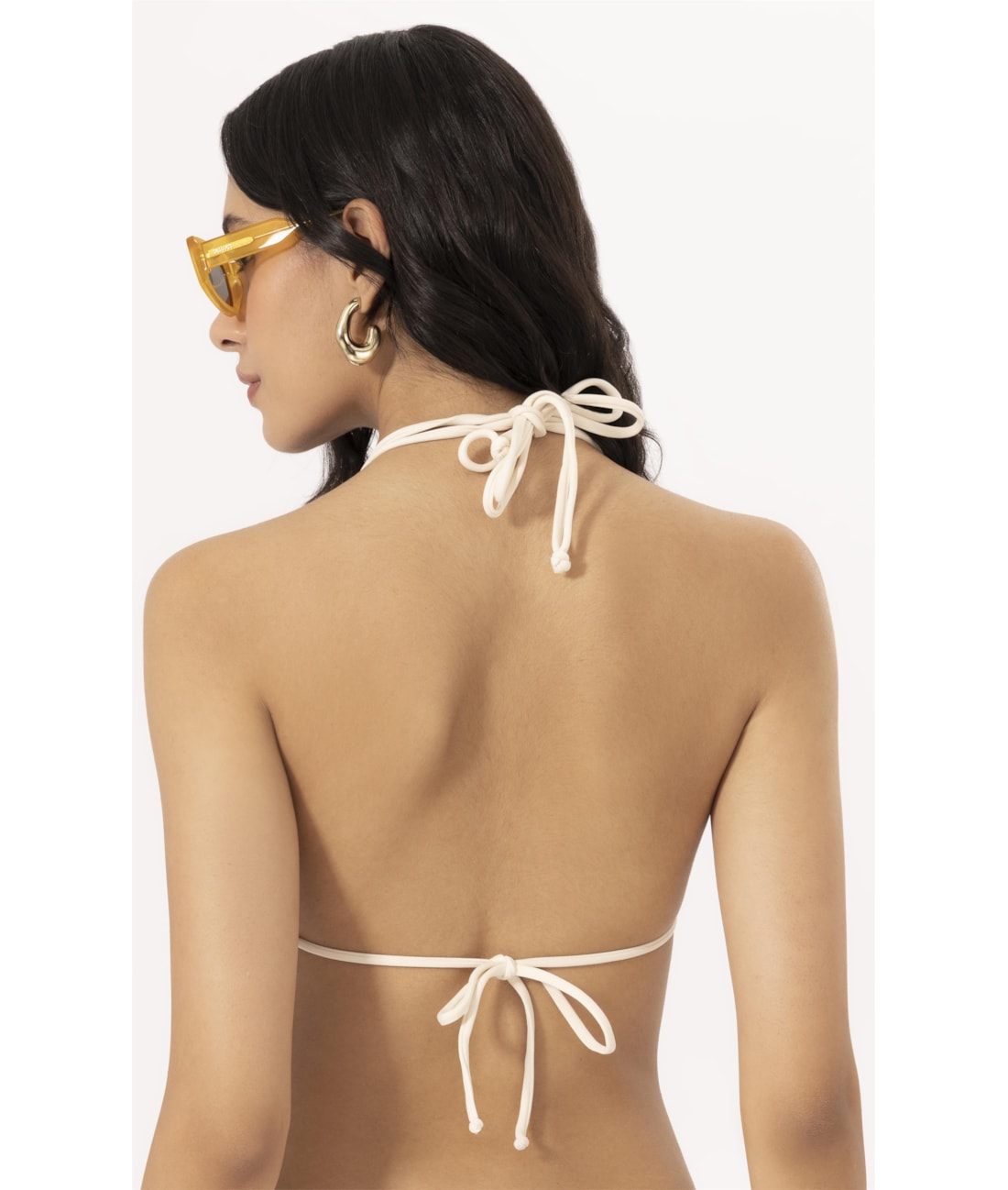 Top Cortininha Canal Pop Off White