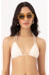 Top Cortininha Canal Pop Off White