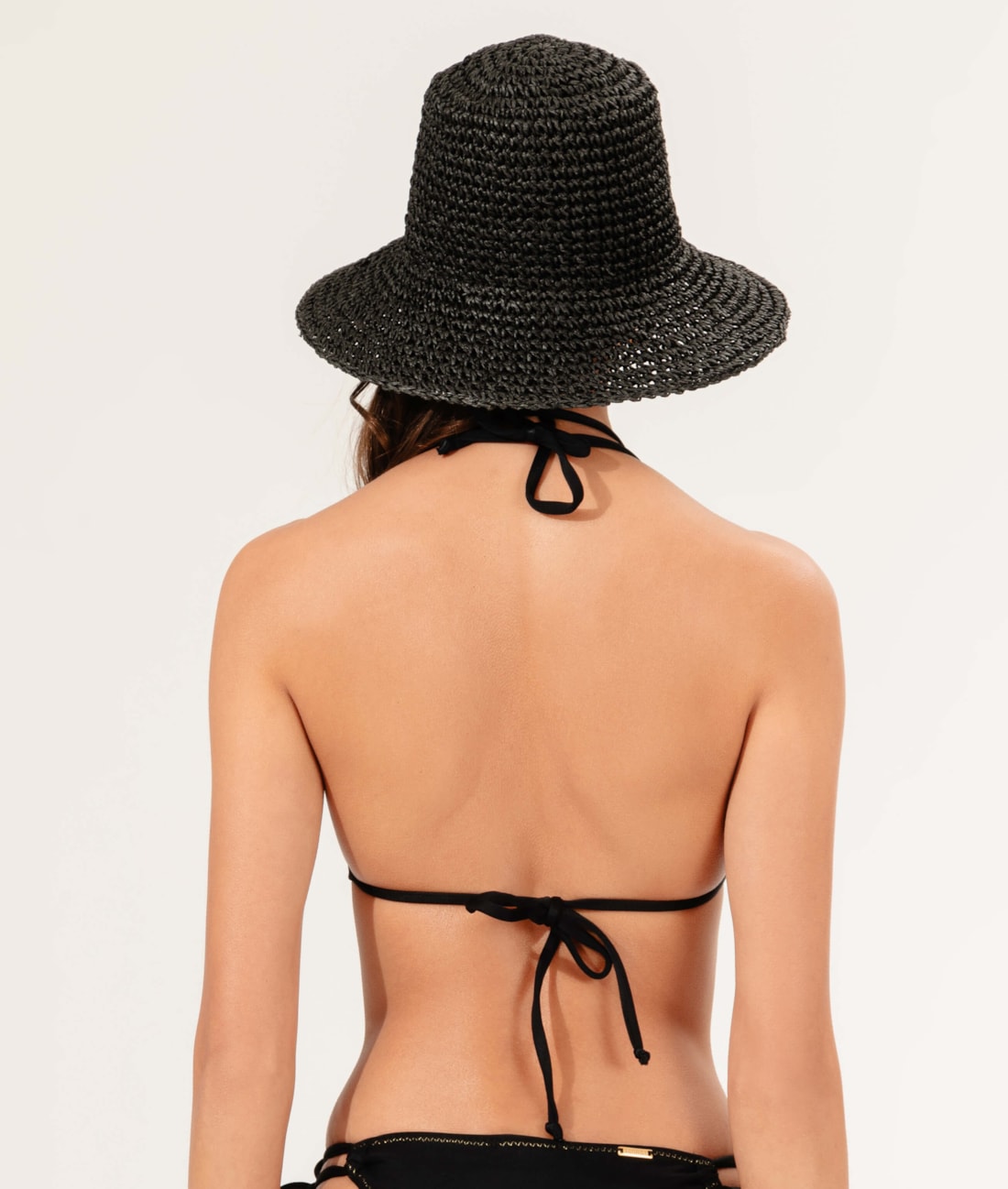 Top Cortininha Canal Pop Preto