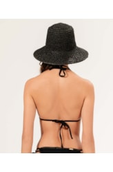 Top Cortininha Canal Pop Preto