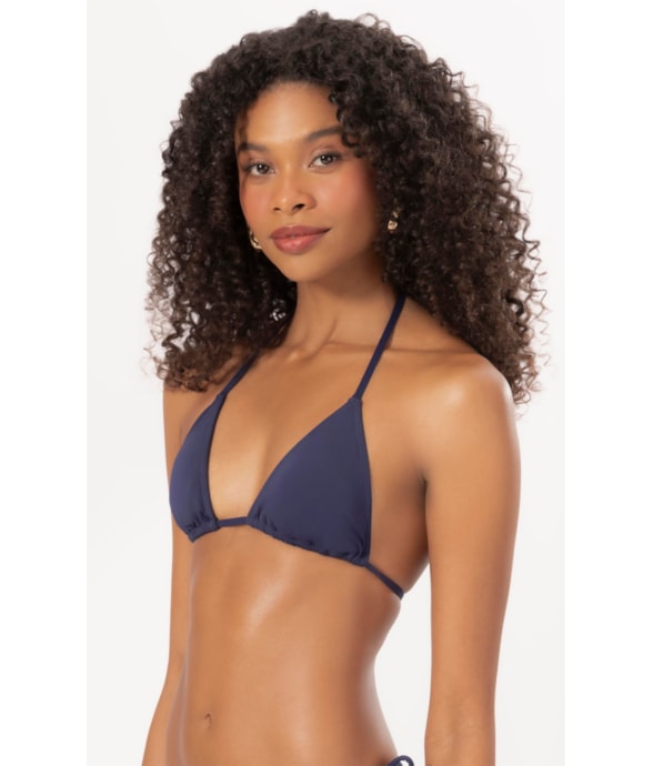 Top Cortininha Clássicos Dark Navy