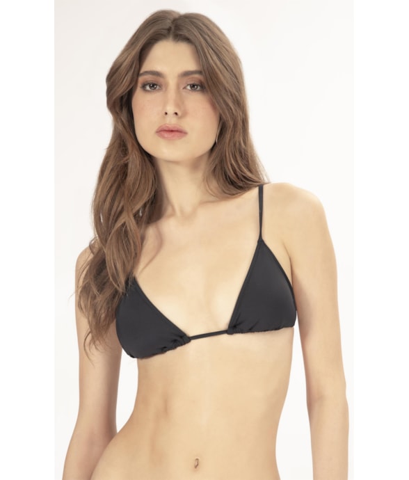 Top Cortininha Clássicos Preto