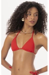 Top Cortininha Clássicos Vermelho