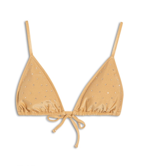 Top Cortininha Crystals By Swarovski Celebrate Areia