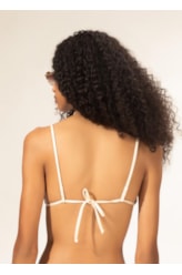Top Cortininha Crystals By Swarovski Celebrate Off White