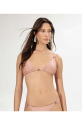 Top Cortininha Crystals By Swarovski Lumier Rosa Dusty